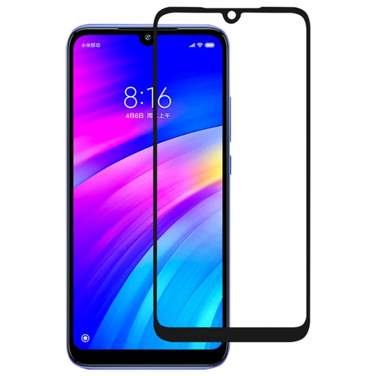 Full Glue Full Cover Screen Protector Tempered Glass film for Xiaomi Redmi 7 -  by buy2fix | Online Shopping UK | buy2fix