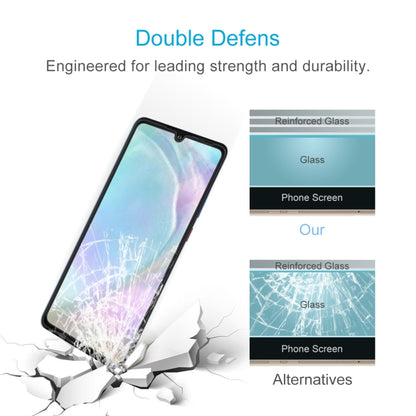 9H 9D Full Screen Tempered Glass Screen Protector for Huawei P30 Lite(Black) - Mobile Accessories by buy2fix | Online Shopping UK | buy2fix