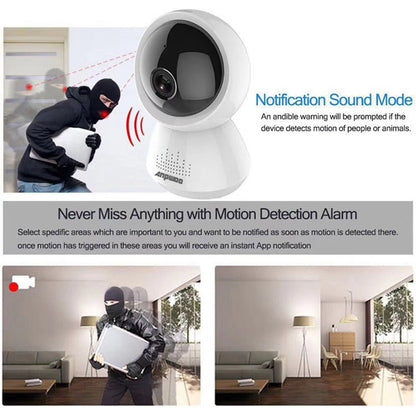 Anpwoo AP005 2.0MP 1080P 1/2.7 inch CMOS HD WiFi IP Camera, Support Motion Detection / Night Vision(White) - Security by Anpwoo | Online Shopping UK | buy2fix