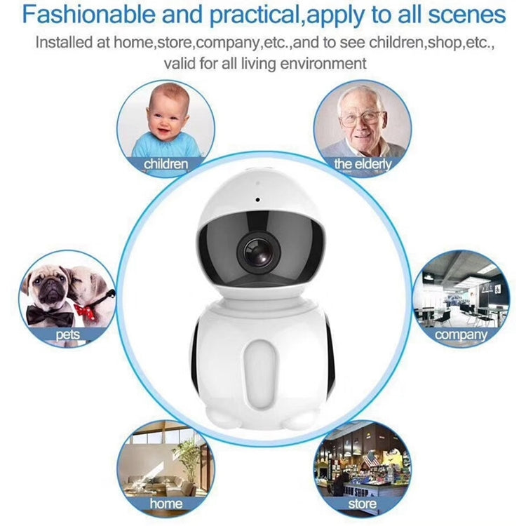 Anpwoo AP006 2.0MP 1080P 1/2.7 inch HD WiFi IP Camera, Support Motion Detection / Night Vision(White) - Security by Anpwoo | Online Shopping UK | buy2fix