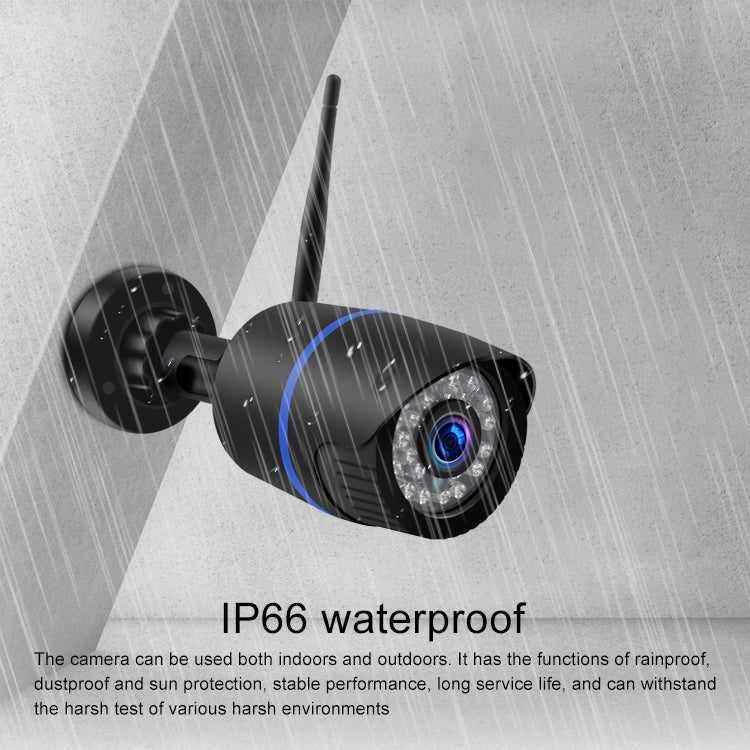 Q4 2.0 Million Pixels 1080P HD Wireless IP Camera, Support Motion Detection & Two-way Audio & Infrared Night Vision & TF Card, AU Plug - Security by buy2fix | Online Shopping UK | buy2fix