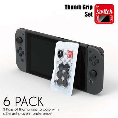 Left + Right Gamepad Rocker Cap Button Cover for Switch(Black) - Cases by buy2fix | Online Shopping UK | buy2fix