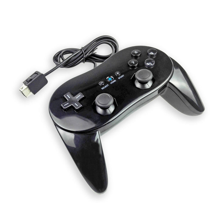 Classic Wired Game Controller Gaming Remote For Nintendo Wii(Black) - Gamepads by buy2fix | Online Shopping UK | buy2fix