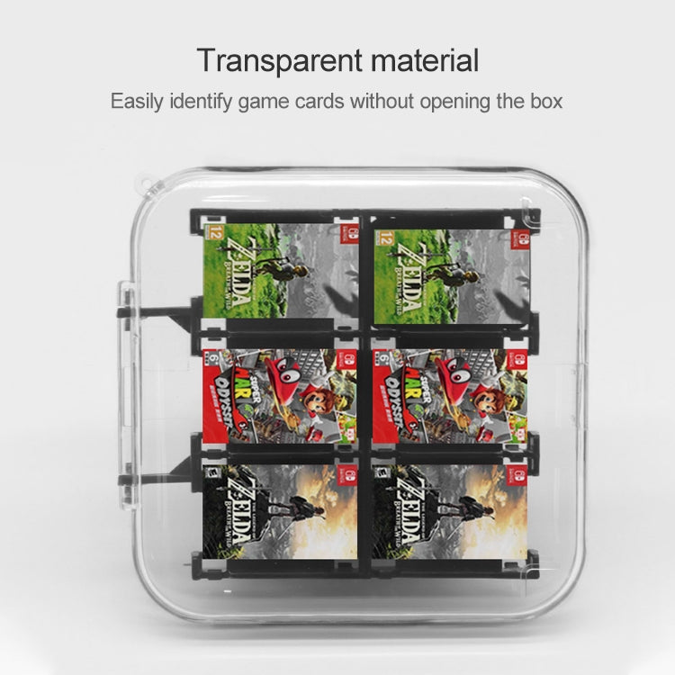 12 in 1 Box Memory Card Holder Box for Nintendo Switch(Black) - Bags by buy2fix | Online Shopping UK | buy2fix