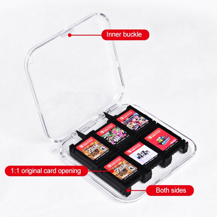 12 in 1 Box Memory Card Holder Box for Nintendo Switch(Silver) - Bags by buy2fix | Online Shopping UK | buy2fix