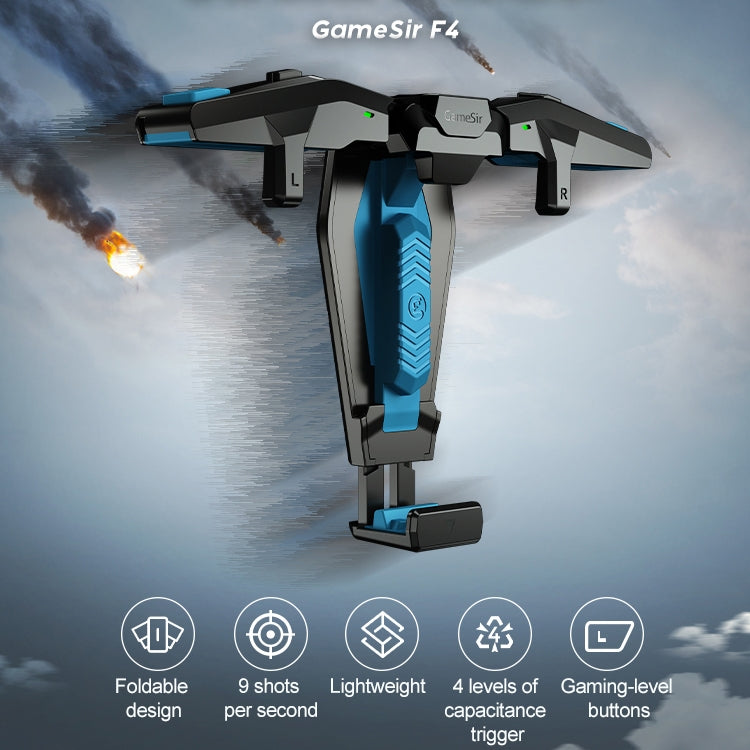 GameSir F4 Foldable Eagle Wing Shaped Physical Direct Connect Capacitor Gamepad Compatible with IOS & Android System Devices - GameSir Accessories by GameSir | Online Shopping UK | buy2fix