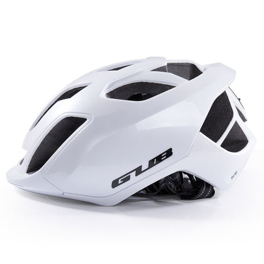 GUB SV10 PC + EPS Breathable Bike Helmet Cycling Helmet With Taillights (Pearl White) - Protective Helmet & Masks by GUB | Online Shopping UK | buy2fix