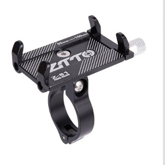 ZTTO Mountain Bike Bicycle Phone Holder Handlebar Frame Motorcycle Riding Bracket (Black) - Holders by ZTTO | Online Shopping UK | buy2fix