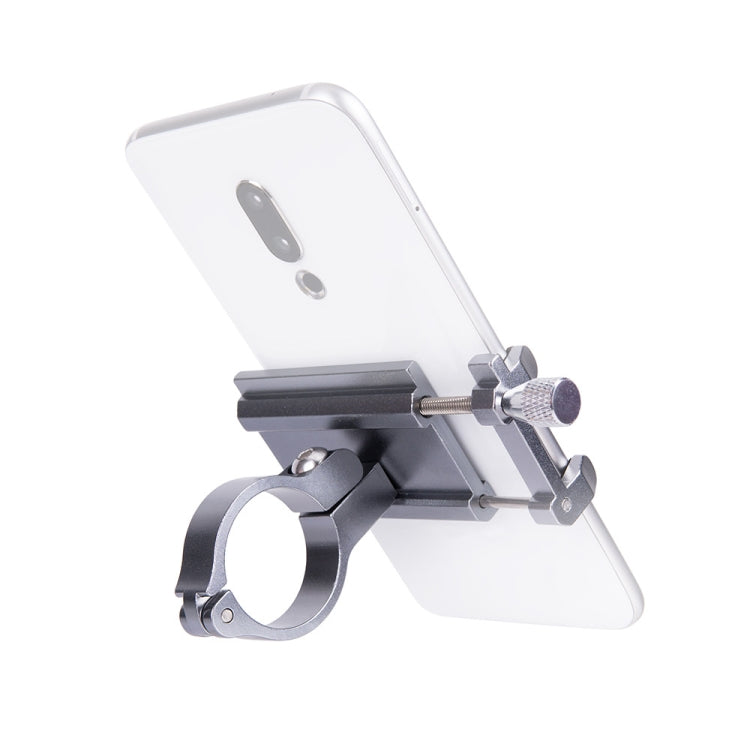 ZTTO Mountain Bike Bicycle Phone Holder Handlebar Frame Motorcycle Riding Bracket (Silver) - Holders by ZTTO | Online Shopping UK | buy2fix