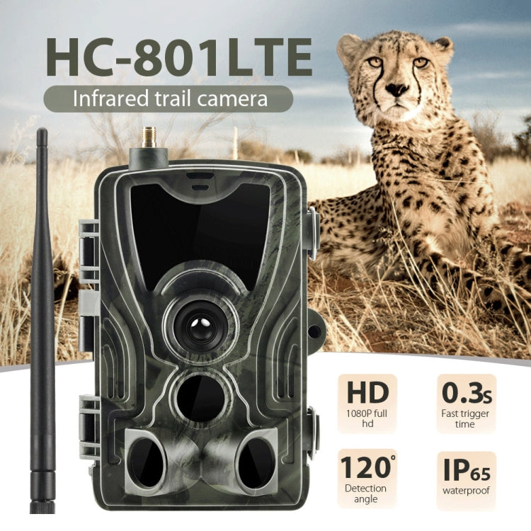 HC801LTE 4G EU Version Waterproof IP65 IR Night Vision Security 16MP Hunting Trail Camera, 120 Degree Angle - Hunting Cameras by buy2fix | Online Shopping UK | buy2fix