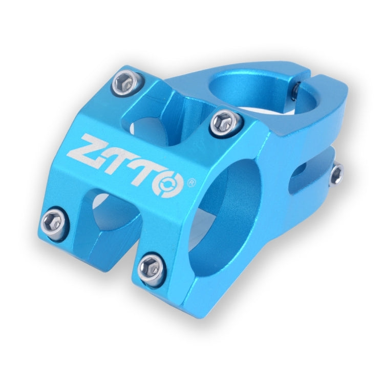 ZTTO Cycling Accessories MTB Bike Handlebar Stem Suitable for 31.8mm(Blue) - Outdoor & Sports by ZTTO | Online Shopping UK | buy2fix