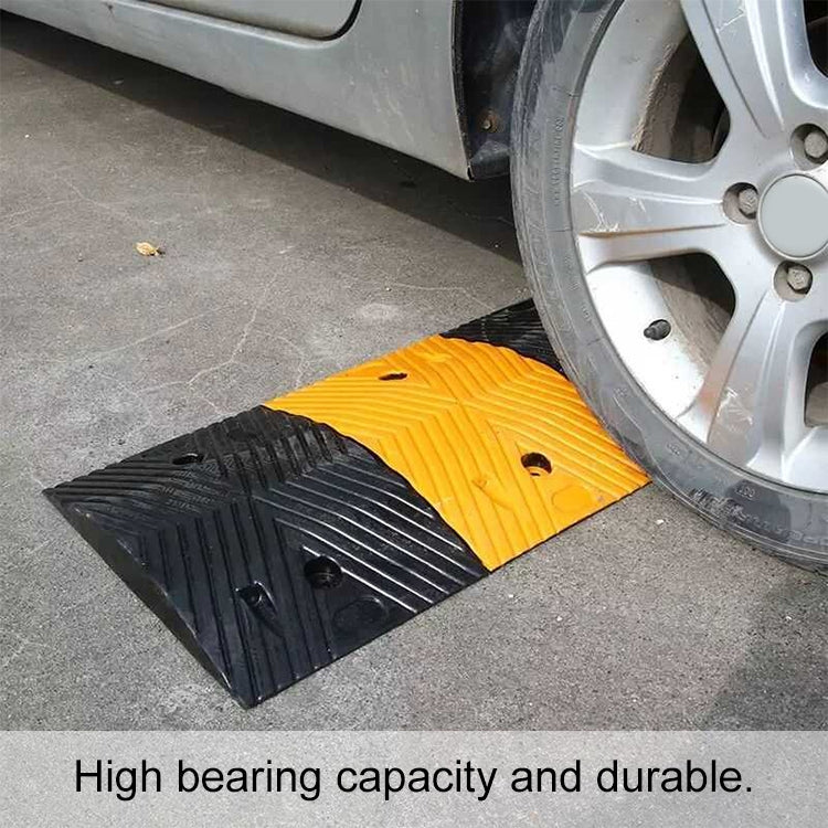 Strip Rubber Speed Bump, Size: 50x30x4cm - Speed Bumps by buy2fix | Online Shopping UK | buy2fix