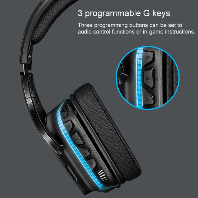 Logitech G633S Dolby 7.1 Surround Sound Stereo Colorful Lighting Noise Reduction Competition Gaming Wired Headset - Computer & Networking by Logitech | Online Shopping UK | buy2fix