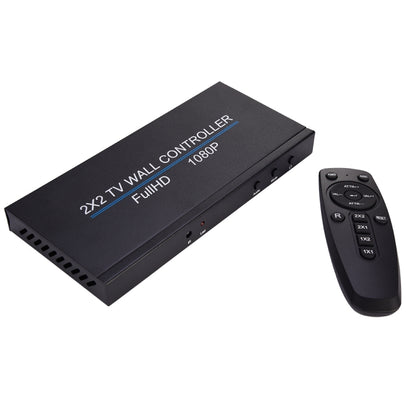 BT14 2X2 HDMI TV Wall Controller Multi-screen Splicing Processor - Computer & Networking by buy2fix | Online Shopping UK | buy2fix