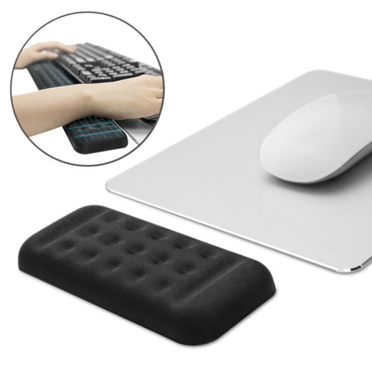 Mechanical Keyboard Wrist Rest Memory Foam Mouse Pad, Size : Single Hand (Black) - Mouse Pads by buy2fix | Online Shopping UK | buy2fix