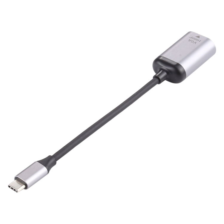 1080P VGA Female to Type-C / USB-C Male Connecting Adapter Cable -  by buy2fix | Online Shopping UK | buy2fix