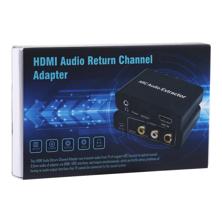 192KHz ARC Audio Extractor HDMI ARC to SPDIF + Coaxial + L/R Converter Audio Return Channel Adapter -  by buy2fix | Online Shopping UK | buy2fix