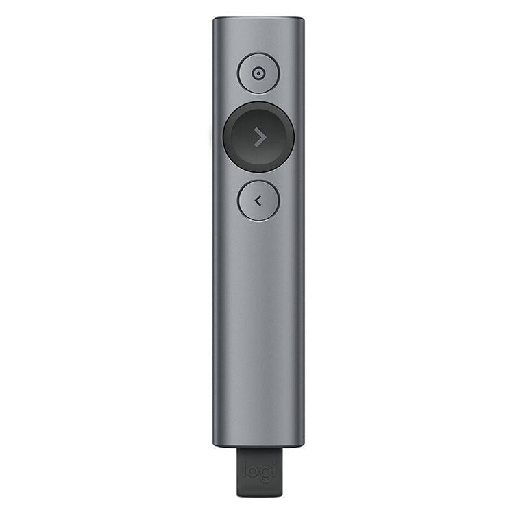 Logitech Spotlight 2.4Ghz USB Wireless Presenter PPT Remote Control Flip Pen (Grey) -  by Logitech | Online Shopping UK | buy2fix