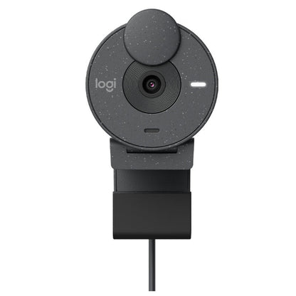 Logitech Brio 300 2MP 1080P Full HD IP Camera with Noise Reduction Microphone (Black) - HD Camera by Logitech | Online Shopping UK | buy2fix