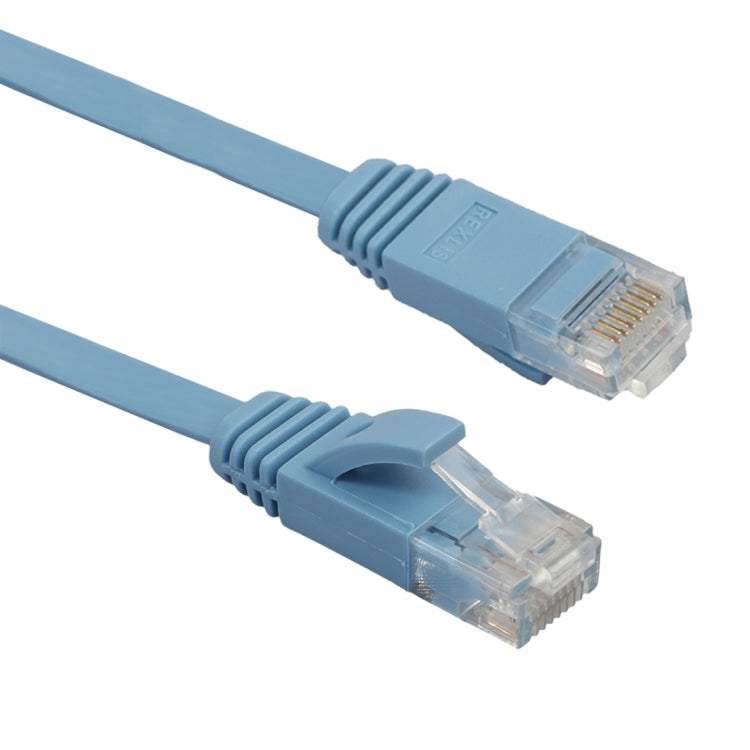 2m CAT6 Ultra-thin Flat Ethernet Network LAN Cable, Patch Lead RJ45 (Blue) - Lan Cable and Tools by buy2fix | Online Shopping UK | buy2fix