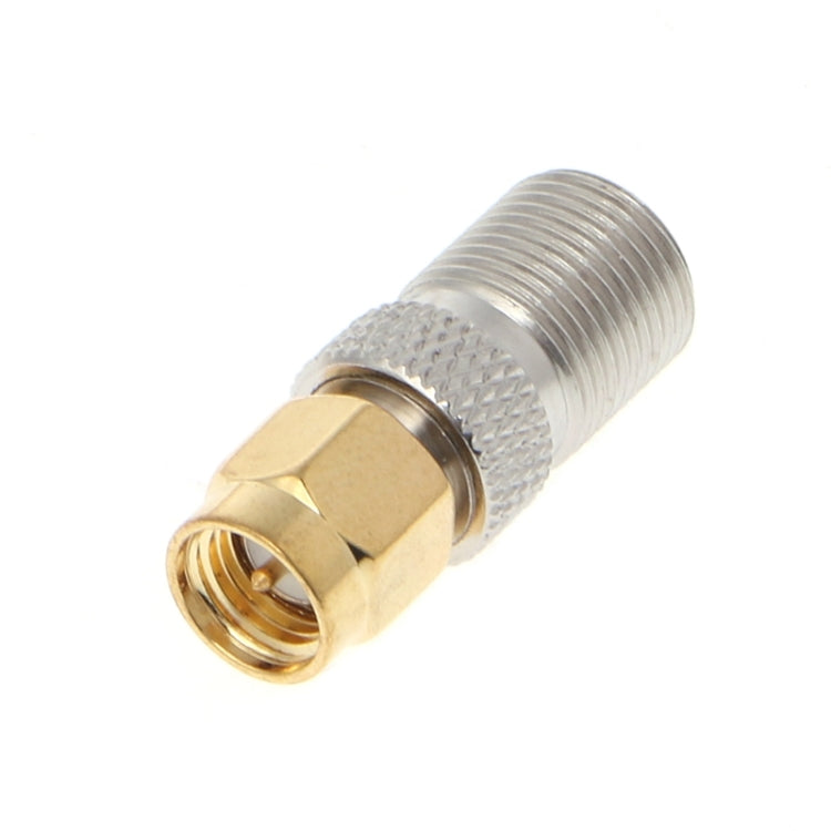 2 PCS SMA Female to F Female RF Coaxial Connector - Consumer Electronics by buy2fix | Online Shopping UK | buy2fix