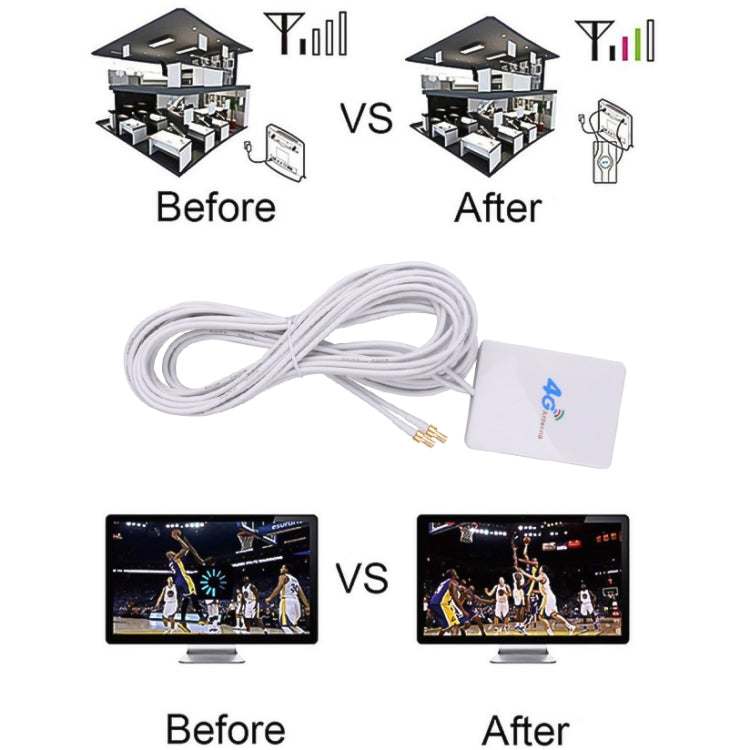 28dBi 4G Antenna with CRC9 Male Connector for 4G LTE FDD/TDD Router - Consumer Electronics by buy2fix | Online Shopping UK | buy2fix