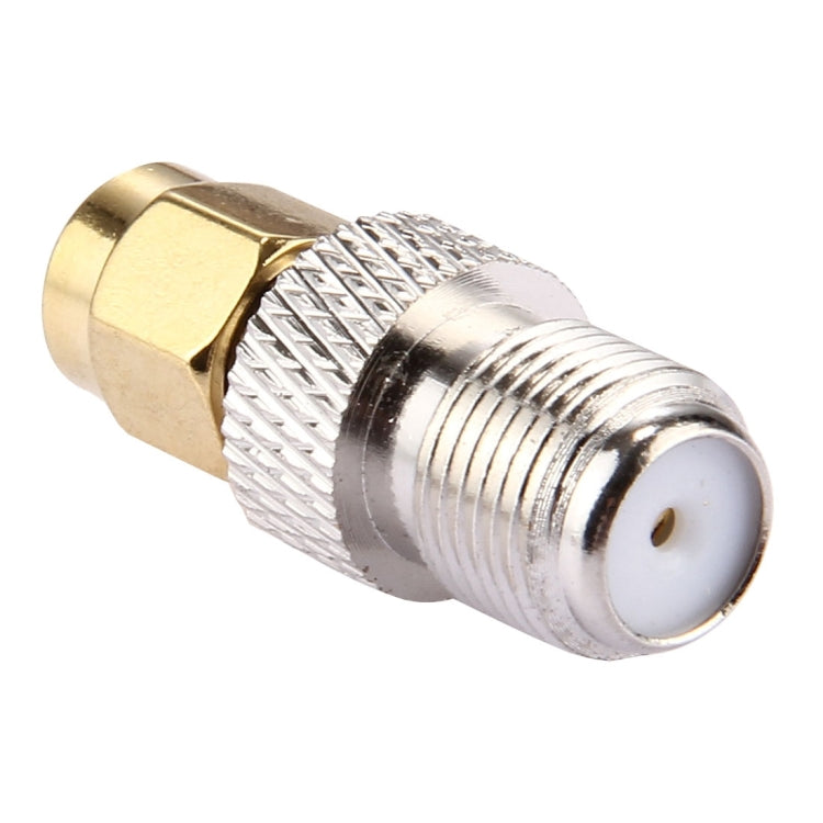 2 PCS F Female to RP-SMA Male Connector - Connectors by buy2fix | Online Shopping UK | buy2fix