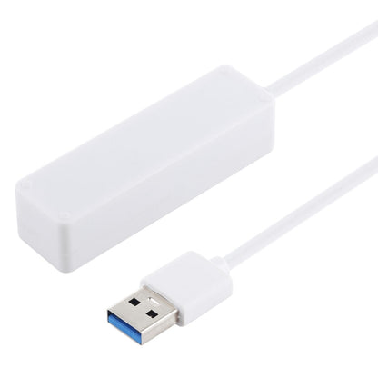 2 in 1 TF / SD Card Reader + 3 x USB 3.0 Ports to USB 3.0 HUB Converter, Cable Length: 26cm(White) - USB 3.0 HUB by buy2fix | Online Shopping UK | buy2fix