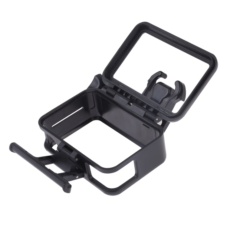 PULUZ Standard Border Frame ABS Protective Cage for DJI Osmo Action, with Buckle Basic Mount & Screw(Black) - DJI & GoPro Accessories by PULUZ | Online Shopping UK | buy2fix