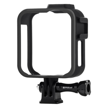 PULUZ ABS Plastic Shockproof Side Frame Mount Protective Case with Base & Long Screw for GoPro Max(Black) - DJI & GoPro Accessories by PULUZ | Online Shopping UK | buy2fix