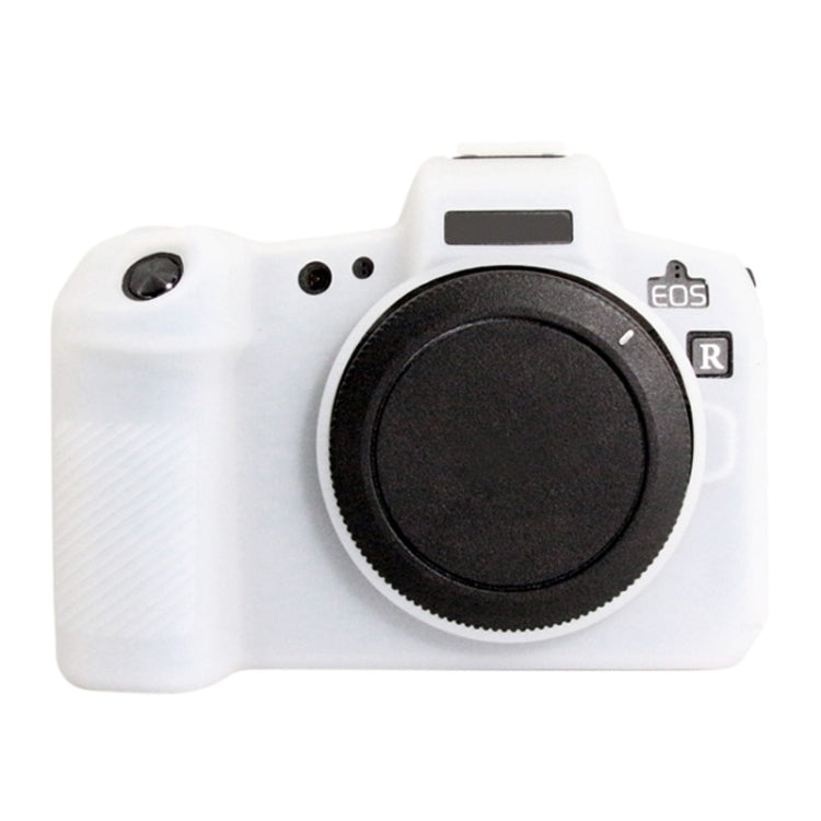 PULUZ Soft Silicone Protective Case for Canon EOS R(White) - Camera Accessories by PULUZ | Online Shopping UK | buy2fix