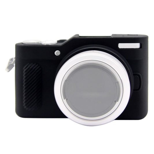 PULUZ Soft Silicone Protective Case for Panasonic Lumix GF10(Black) - Camera Accessories by PULUZ | Online Shopping UK | buy2fix