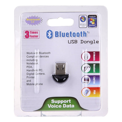 Driveless Bluetooth USB Dongle (Adapter) With CSR Chip,Plug & Play(Black) - Bluetooth Dongle by buy2fix | Online Shopping UK | buy2fix