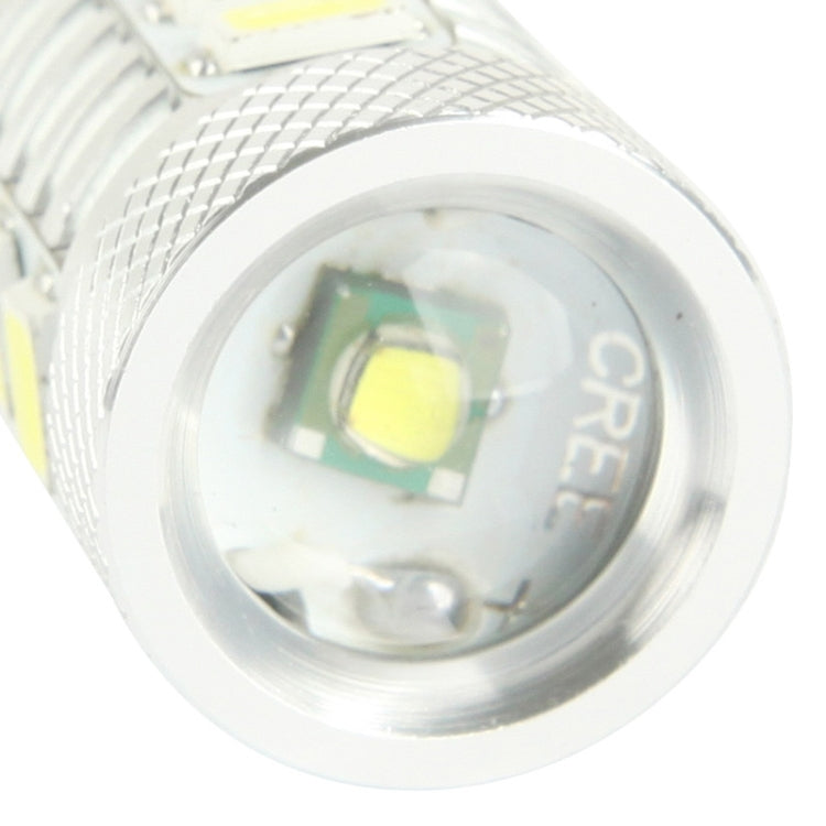 1157 11W White LED Brake Light for Vehicles, DC 12-30V, 12 LED SMD 5630 Light + 5W 1 LED CREE Light - In Car by buy2fix | Online Shopping UK | buy2fix