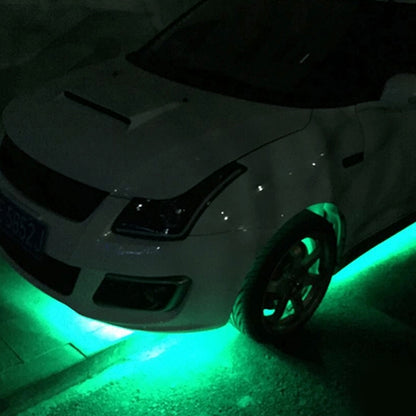 5 PCS 120cm 60 LED Waterproof Flexible Car Strip Light, DC 12V(Green Light) - In Car by buy2fix | Online Shopping UK | buy2fix