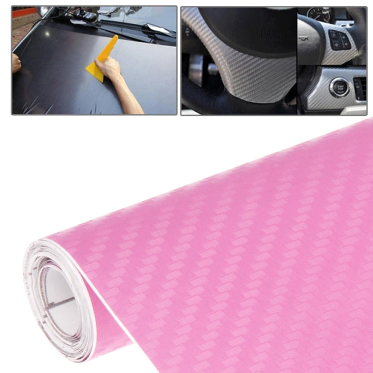 Car Decorative 3D Carbon Fiber PVC Sticker, Size: 127cm x 50cm - Auto Film by buy2fix | Online Shopping UK | buy2fix