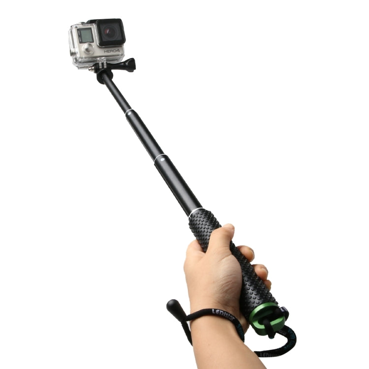 Handheld 49cm Extendable Pole Monopod with Screw for GoPro Hero11 Black / HERO10 Black / HERO9 Black /HERO8 / HERO7 /6 /5 /5 Session /4 Session /4 /3+ /3 /2 /1, Insta360 ONE R, DJI Osmo Action and Other Action Cameras(Green) - DJI & GoPro Accessories by buy2fix | Online Shopping UK | buy2fix