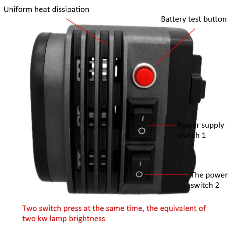 ZF-2000 2 LED Video Light for Camera / Video Camcorder - Camera Accessories by buy2fix | Online Shopping UK | buy2fix