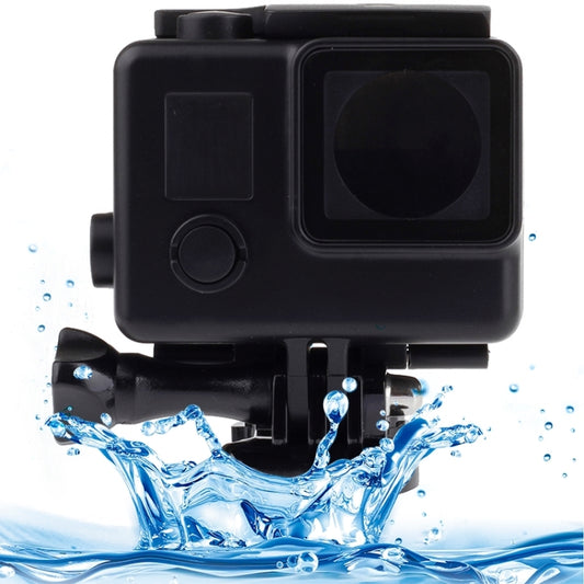 Black Edition Waterproof Housing Protective Case with Buckle Basic Mount for GoPro HERO4 /3+,  Waterproof Depth: 10m(Black) - DJI & GoPro Accessories by buy2fix | Online Shopping UK | buy2fix