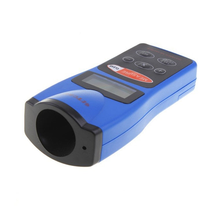 Ultrasonic Laser Point LED Distance Measure Meter Tool(Blue) - Consumer Electronics by buy2fix | Online Shopping UK | buy2fix