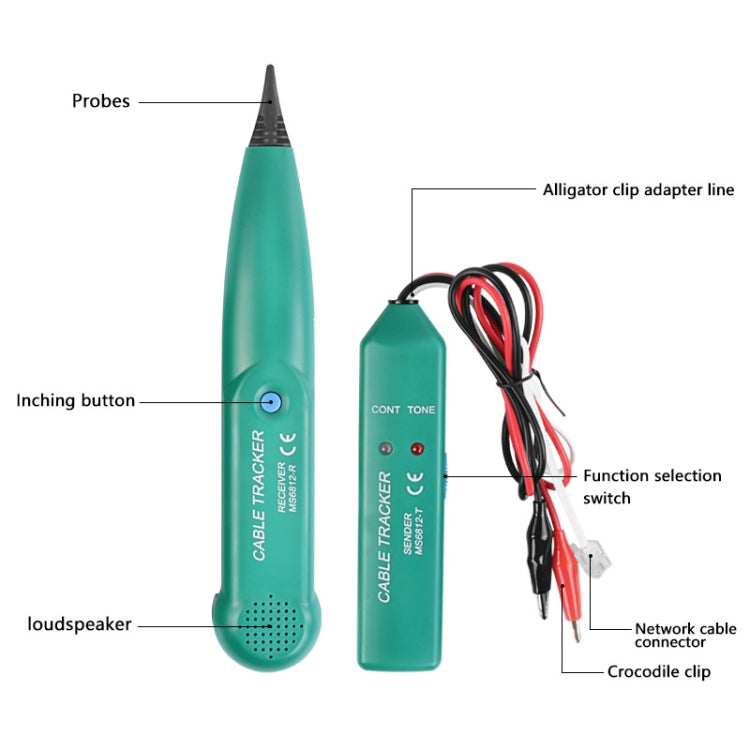 MS6812 Professional Cable Tracker Breakpoint location Tester - Others by buy2fix | Online Shopping UK | buy2fix