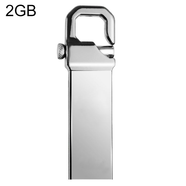 2GB Metallic Keychains Style USB 2.0 Flash Disk - Computer & Networking by buy2fix | Online Shopping UK | buy2fix