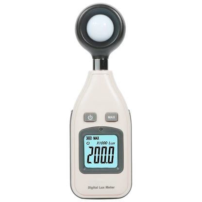 BENETECH Digital Light Lux Meter for Factory / School / House Various Occasion, Range: 0-200,000 Lux (GM1010)(White) - Consumer Electronics by buy2fix | Online Shopping UK | buy2fix