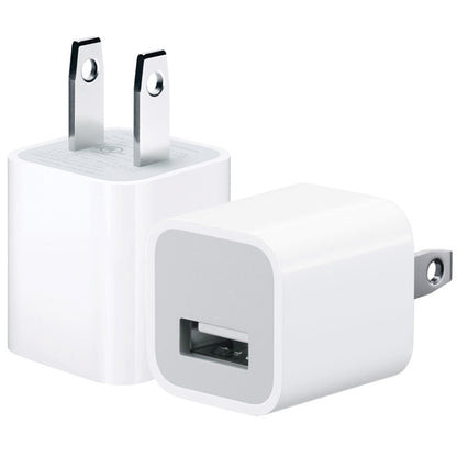 Original US Socket Plug USB Charger(White) - USB Charger by buy2fix | Online Shopping UK | buy2fix