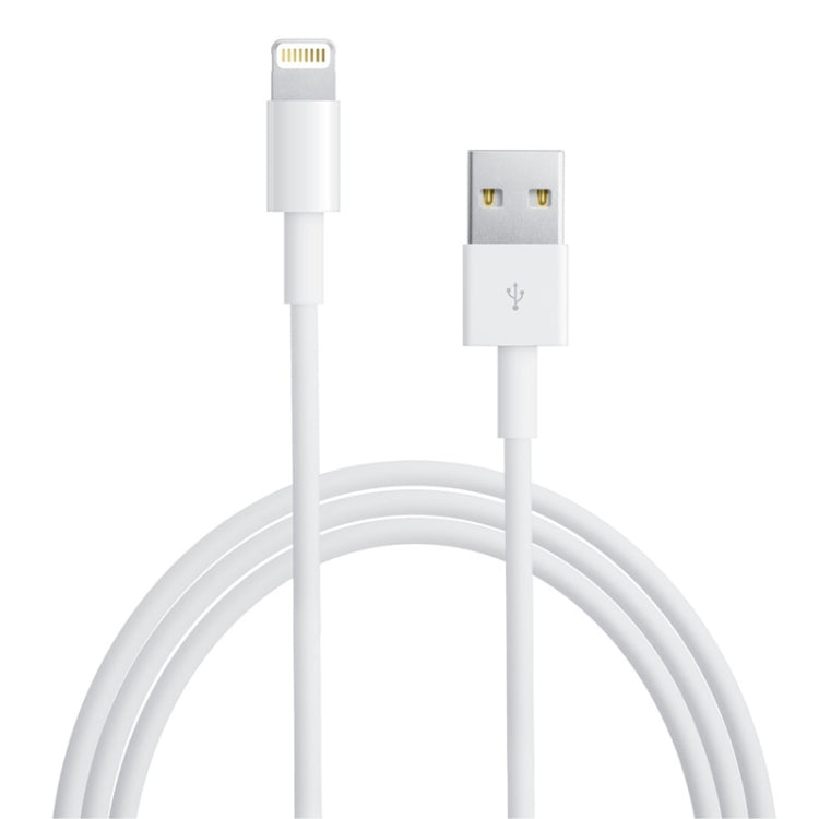 1m High Quality USB Sync Data / Charging Cable for iPhone, iPad, Compatible with up to iOS 15.5(White) - Normal Style Cable by buy2fix | Online Shopping UK | buy2fix