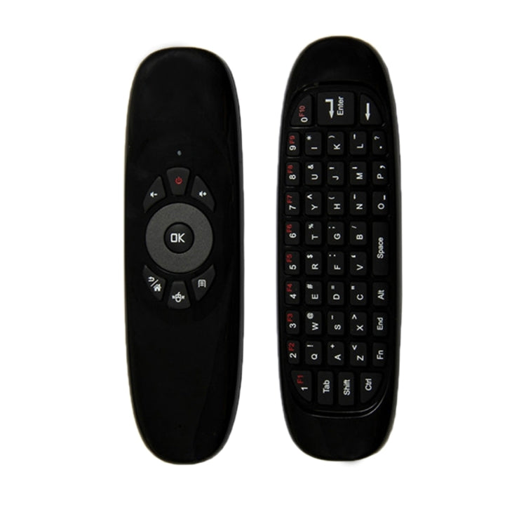 C120 T10 Fly Air Mouse 2.4GHz Rechargeable Wireless Keyboard Remote Control for Android TV Box / PC -  by buy2fix | Online Shopping UK | buy2fix