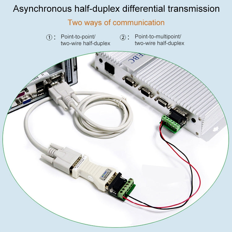 RS-232 to RS-485 Data Communications Interface Converter (UT-201) - Computer & Networking by buy2fix | Online Shopping UK | buy2fix