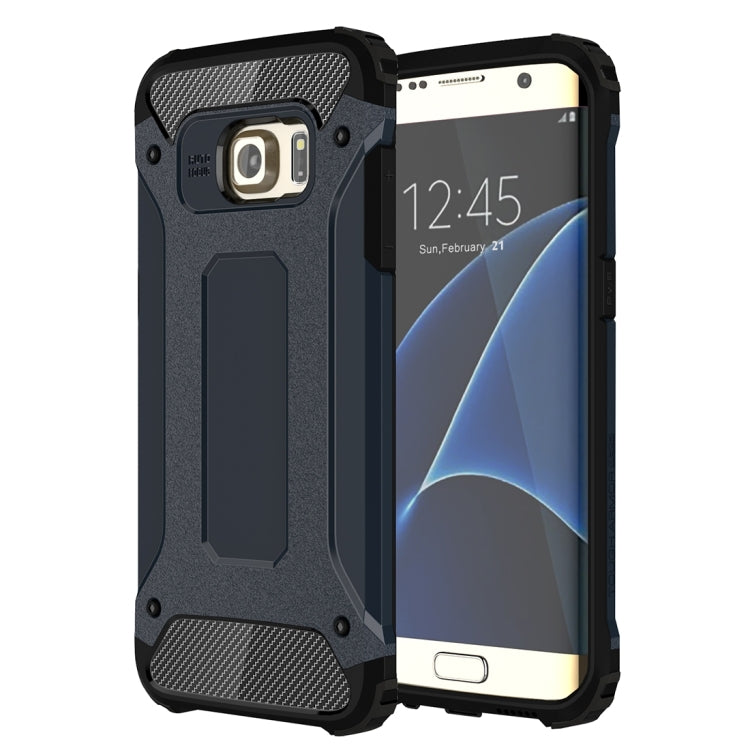 For Galaxy S7 Edge / G935 Tough Armor TPU + PC Combination Case (Dark Blue) - More Brand by buy2fix | Online Shopping UK | buy2fix