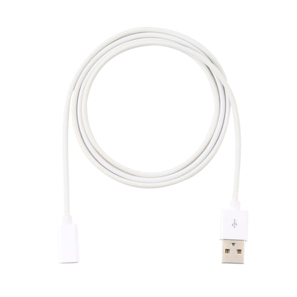 USB Male to USB-C / Type-C Female Adapter Cable, Length: 1m(White) -  by buy2fix | Online Shopping UK | buy2fix