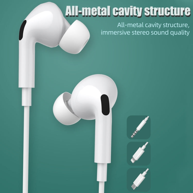 WK Y31 Type-C Interface In-Ear HIFI Stereo Wired Earphone - Type-C Earphone by WK | Online Shopping UK | buy2fix